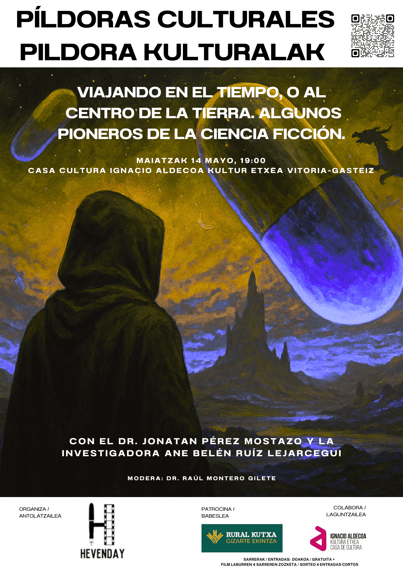Viajando en el tiempo, o al centro de la tierra. Algunos pioneros de la ciencia ficción.