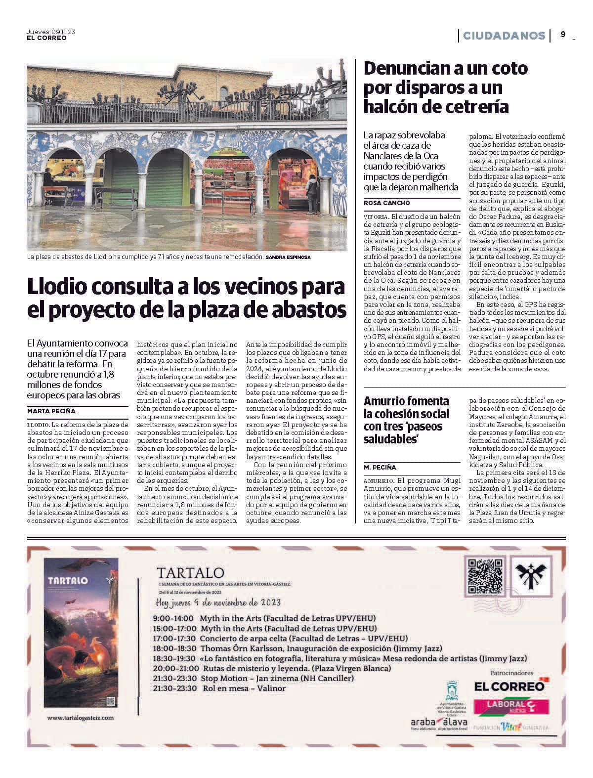 Friday Program - Tartalo Festival