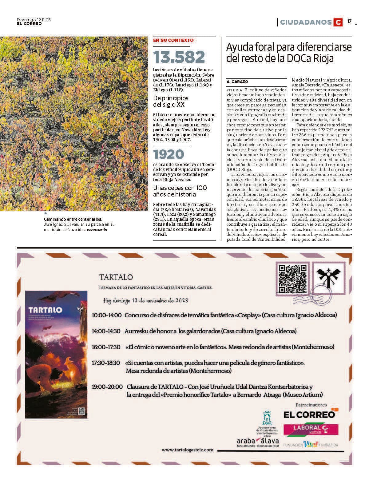 Friday Program - Tartalo Festival
