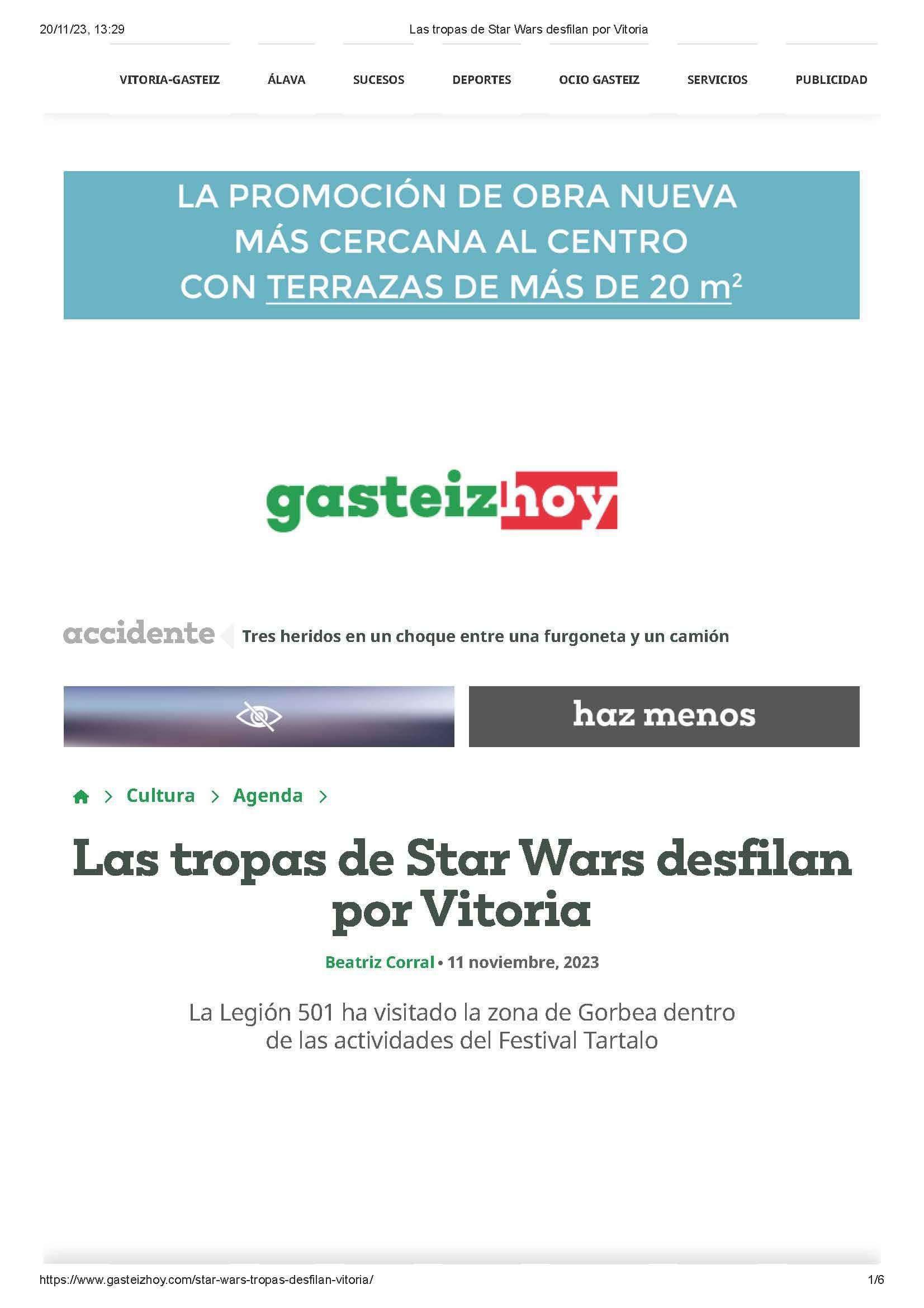 Tartalo's hosts take over Vitoria on its closing day