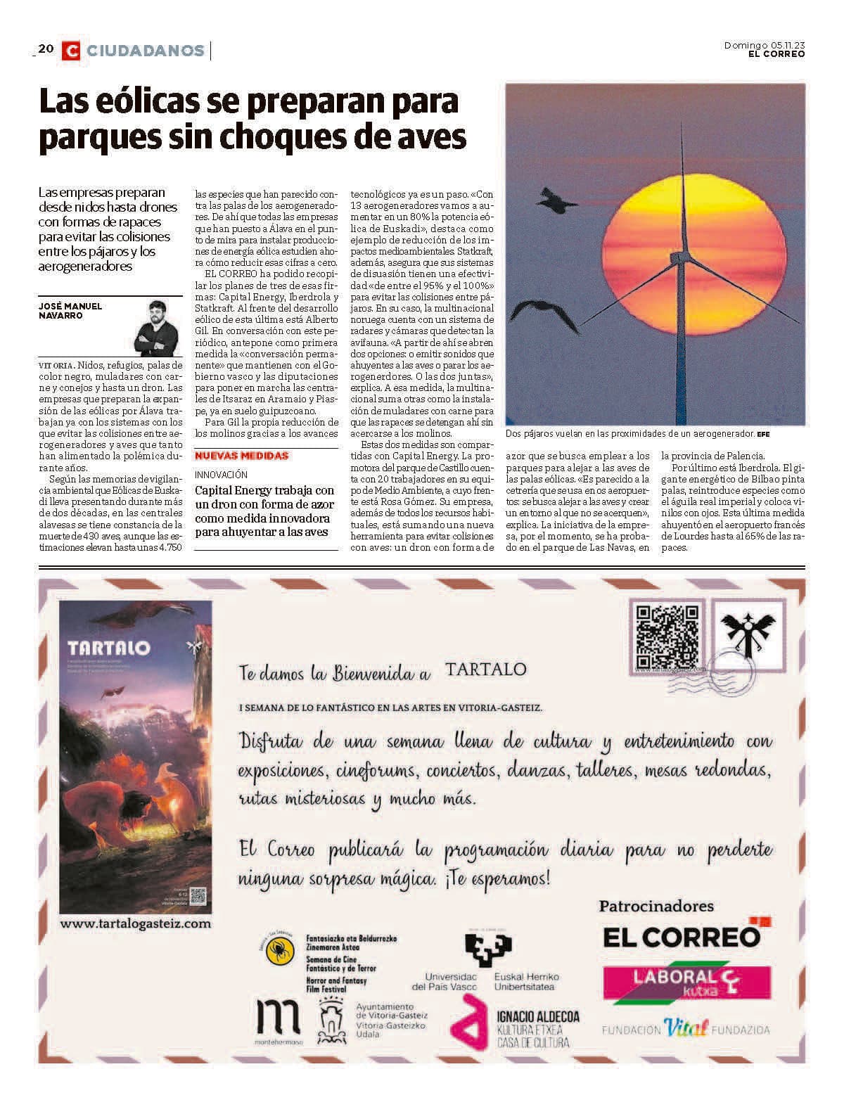 Welcome to Tartalo - 1st Week of Fantastic Arts